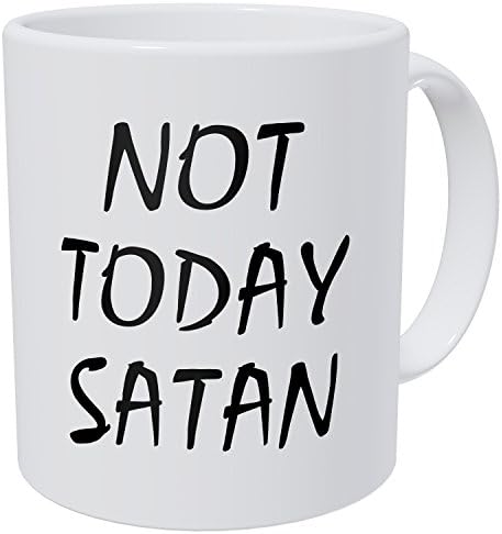 Вампумтук Не и Днес Сатана - Забавно Кафеена Чаша с тегло 11 Грама