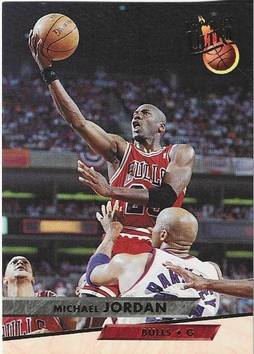 Майкъл Джордан, 1993 Fleer Card 30 - Баскетболни карта, Без подпис