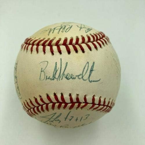 1995 Дерек Джитър Мариано Ривера Анди Петтайт Посада Начинаещ, Подписали Договор с JSA по бейзбол - Бейзболни топки с автографи
