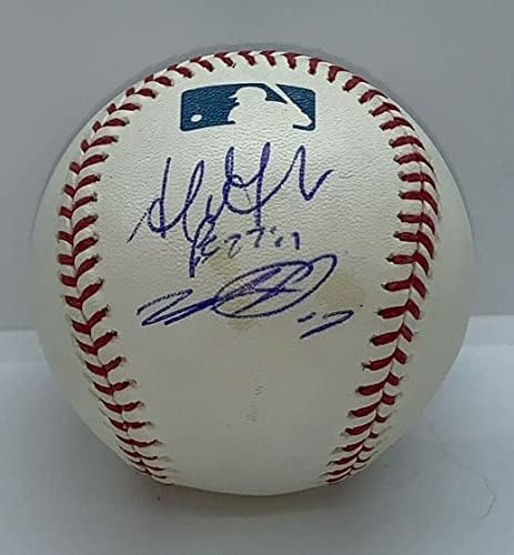 2015 MLB All Star Multi подписаха бейзболни топки MLB Джейсън Кипнис, Адриан Гонсалес, Дейвис - Бейзболни топки
