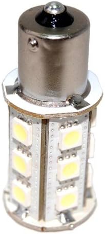 HQRP BA15s Байонетная База 18 светодиоди SMD 5050 Светодиодна Лампа Топла Бяла светлина 2800-3200 До 10-30 vdc