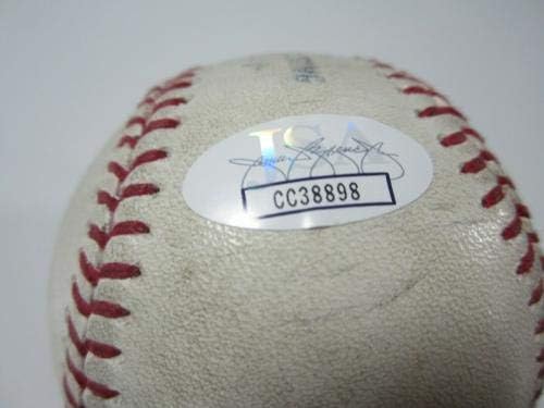 Уондър Франко Тампа Бей подписа договор с ROMLB пролетта обучение игра на бейзбол с използването на бейзболни топки JSA - MLB С автограф
