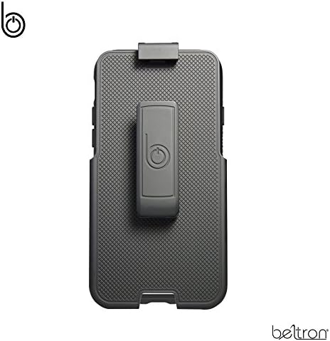 Кобур с клипс за колан BELTRON, съвместима с калъф OtterBox Symmetry за iPhone 7 Plus / iPhone 8 Plus 5,5 (калъф