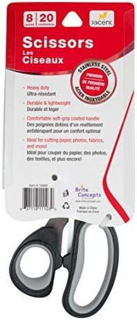 Ножици от неръждаема стомана Jacent Premium за тежки условия на работа - 8 Инча, 1 опаковка