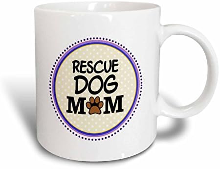 3 Чаша за майките Куче-спасител Drose, 11 грама, Керамични