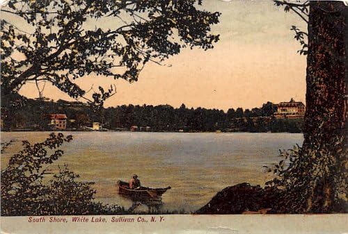 Пощенска картичка с Бял езеро, Ню Йорк