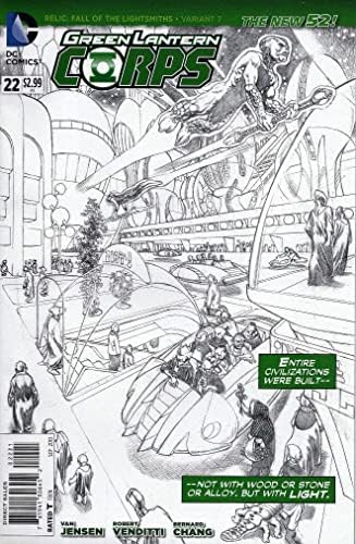 Корпус зелен фенер (3-та серия) 22 VF / NM; Комиксите DC | Новост 52