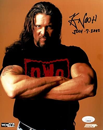 Кевин Неш Подписа Фотофайл WCW / NWO 8x10 Снимка JSA COA WWE WWF Дизел - Снимки Рестлинга С автограф