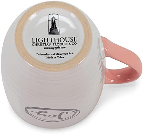 Чаша Lighthouse Christian Products-Мастило от Писанията-Купа радост-Псалм 84:5-14 грама