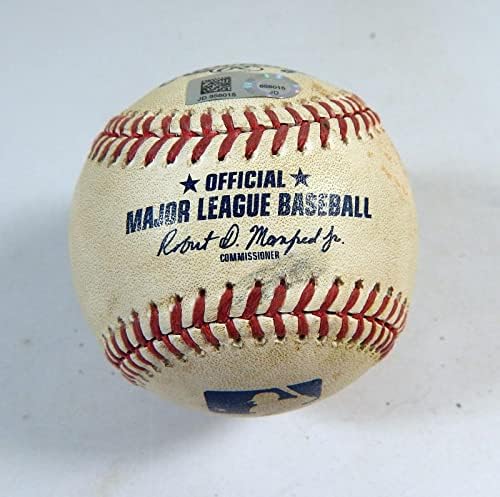 2019 Washington Nationals Използвани бейзболни топки Pitt Пирати, Мат Адамс, Използвани Бейзболни Топки За Двойна