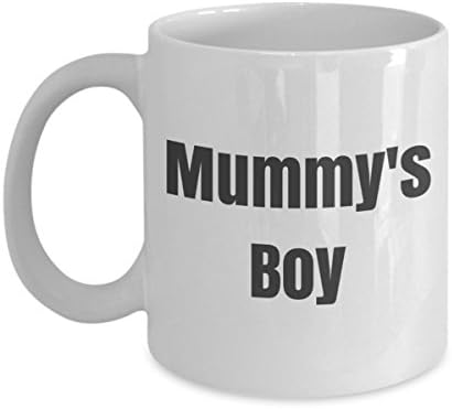 Mummy's Boy - Подарък за Деня на майката или всеки друг повод - Керамични Чаена Чаша, Чаена Чаша 11 грама от