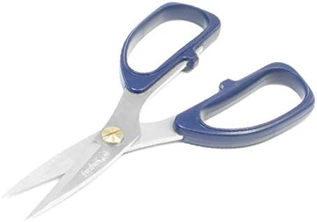 Индустриален инструмент X-DREE Blue Grip Занаятите Хартия За рязане на Пластмасови листове Ножица (Herramienta
