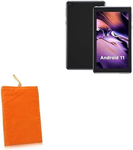 Калъф BoxWave, който е съвместим с планшетами ZZB Android 11 OS Q2 (7 инча) (Case by BoxWave) - Кадифена торбичка,