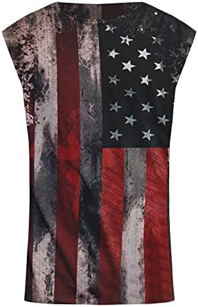 RUIRUILICO/Мъжки Патриотични Фланелки с Флага на Америка 2023, Летни Тениски с Къси Ръкави, Удобни Графични