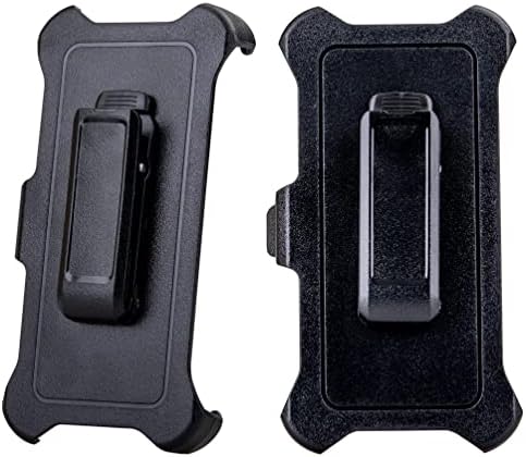 WallSkiN 2 опаковки Замяна кобур с клипс за колан за iPhone Apple 14 OtterBox Defender Series Case | Скоба за притежателя на колана (калъф в комплекта не са включени)