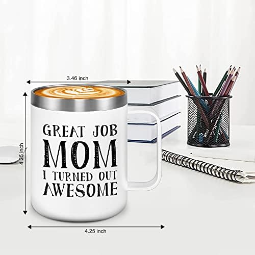 Подаръци за мама-Отлична работа, мамо, Аз имам оказа невероятна кафеена чаша за майките на 12 унции-най-Добрите
