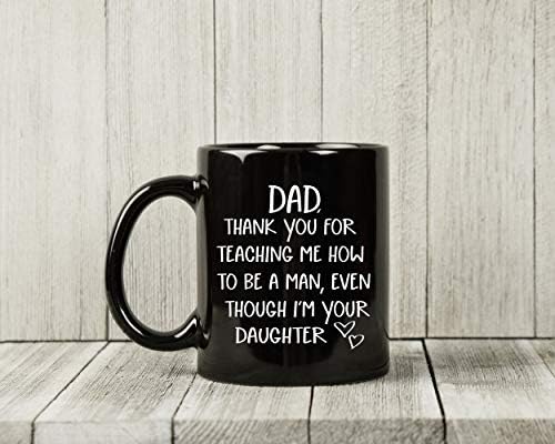 Подаръци за татко от дъщеря ми - Чаша за баща на Дъщеря - Нестандартен, Забавен чашата за Кафе с кляпом за татковци
