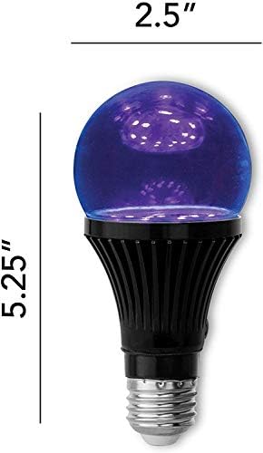 Черен led лампа SleekLighting мощност от 5 W, Энергосберегающая Led лампа Служи до 25000 часа