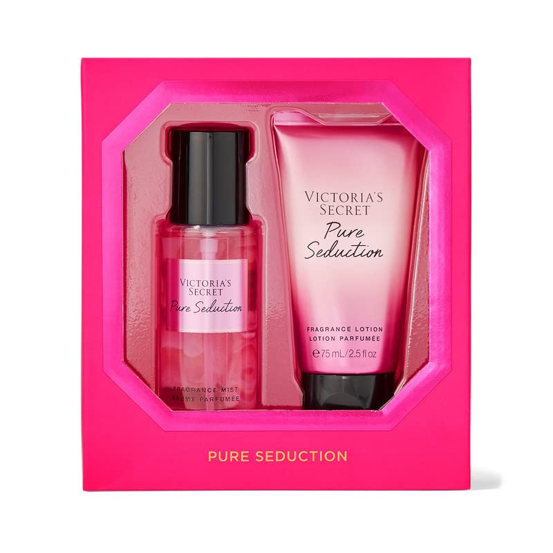 Подаръчен Комплект на Victoria ' s Secret Pure Съблазняване от 2 теми, Мини-Мъгла и Лосион