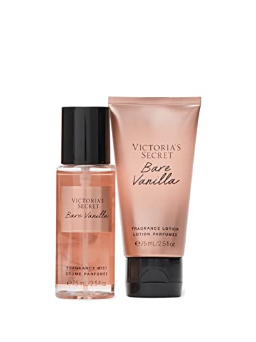 Подаръчен Комплект на Victoria ' s Secret Bare Vanilla Mini Mist & Лосион от 2 части