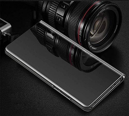 CCSamll за Samsung Galaxy A72 Калъф за телефон с Огледало за гримиране, Луксозни Огледален Дизайн, Ясна картина,