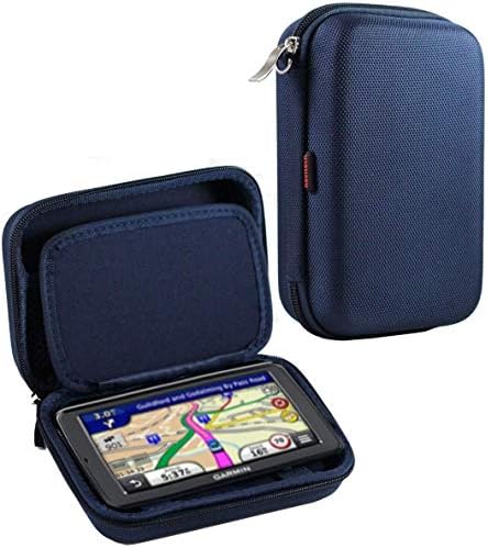 Твърд калъф Navitech Blue за пренасяне на GPS, съвместима с Tomtom GO 5 Classic Sat Nav