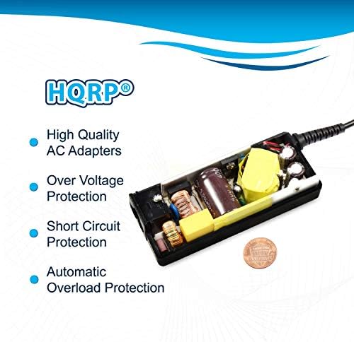 HQRP 45-Ватов Адаптер на променлив ток в постоянен 19,5 В 2,31 И Зарядно Устройство за Захранване с кабел ac