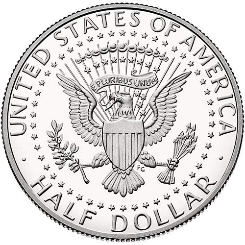 Монетен двор на САЩ 2005 г. с плакированным покритие Kennedy Half Dollar Choice Без лечение