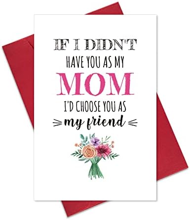 Ogeby Забавен Подарък за Деня на майката, Смелият Картичка за Деня на Майката за мама, Ти си Страхотна мама
