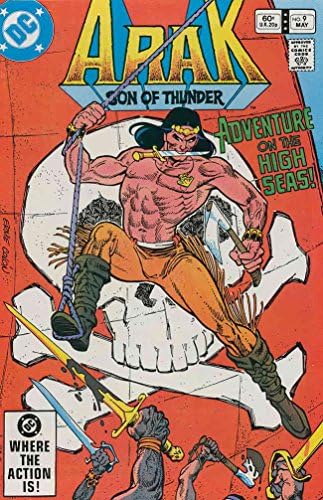 Arak Son of Thunder #9 VF / NM; комиксите DC