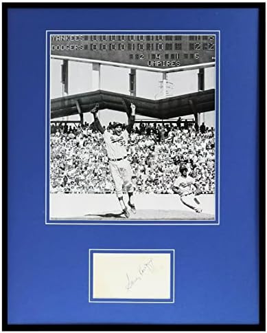 Санди Куфакс С Автограф В Рамка За снимки с Размер на 16х20 мм JSA Dodgers - Снимки на MLB С автограф