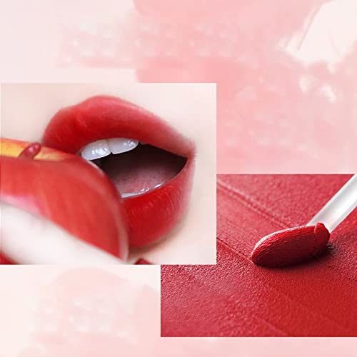 Xiahium 24-Часово Оцветяване на устните Лека Мъгла Глазура За Устни Velvet Лека Мъгла Лесно да се Боядиса, Устойчиви