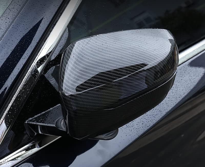 Eppar Нови Защитни етикети на огледалото за Обратно виждане, Съвместими с BMW 6 series Gran Turismo 6GT G32 2017-2022 630i 640i (въглеродни влакна)