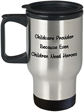 Най-Забавната Пътна Чаша за учителка в детска градина, Чаена чаша за работниците, грижи за деца, Идеална за