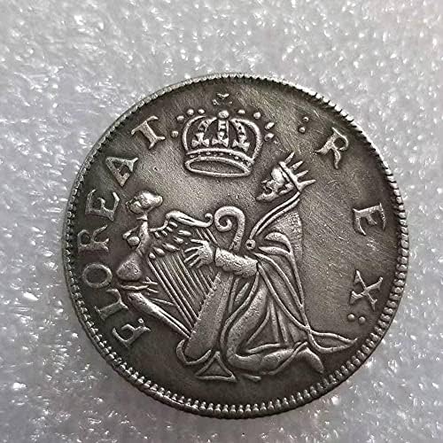 Старинни Занаяти Ирландската Латунная Сребърна Възпоменателна Монета 1489Coin Колекция Възпоменателни монети
