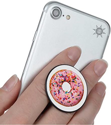 Розово поничка посыпает дръжката на телефон поставка за мобилен телефон подходяща за iPhone, Samsung Galaxy и много други