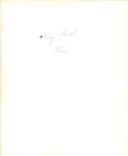 Университет Кинг Хил Райс 1958 Всички Звезди Реколта Оригинала 8x10 Снимка AA 153520