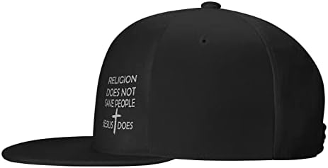 DARLEKS Религията Не Спасява хората, Исус Прави 1 Регламентирана бейзболна шапка-шапка за мъже и Жени, Стръмен