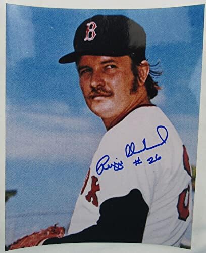 Реджи Кливланд Подписа Автограф 8x10 Снимка на I - Снимки на MLB с автограф