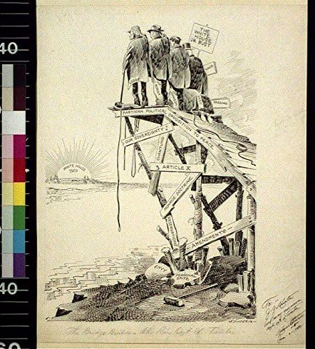 Исторически находки Снимка: Строителите на моста, който е над дървото, от 1920 година, Гражданското строителство,
