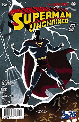 Освободен Супермен 3C VF / NM; Комиксите DC | Нов вариант на 52-1: 100 от Дейв Баллока