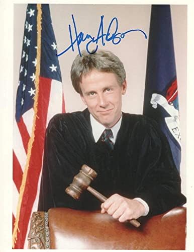 Хари Андерсън Подписа Автограф 8x10 Фото - Съдия Нощно съд Хари Стоун Рядкост! - Снимки на MLB с автограф