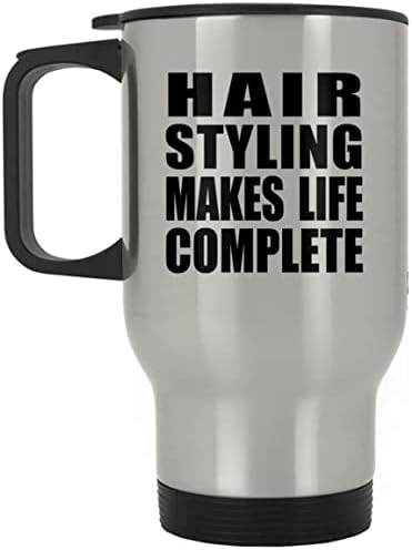 Дизайн За оформяне на Косата се Допълва от живота, Сребърен Пътна Чаша 14 грама, на Чаша с Изолация от Неръждаема
