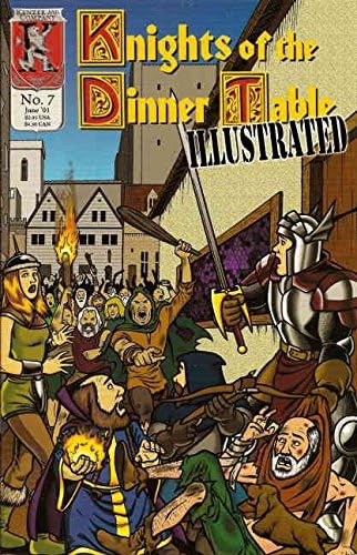 Рицарите на масата за хранене Илюстрирана издаване на 7 VF ; комикс Кензера и компания