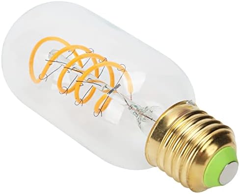 YOUTHINK Електрическа Крушка, E27 T45 Старовремски Лампи Едисон 4 Watt Led Гъвкава Спирала Лампи с нажежаема