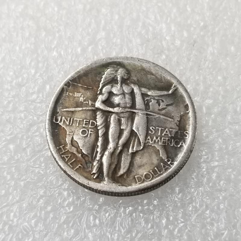 Старинни Занаяти САЩ 1939 Отпечатък Айде Медни сребърно покритие Възпоменателна Монета под формата на Сребърен