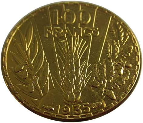 100 Франка 1929-1936 години на Освобождаването на Допълнителна Възпоменателна Монета под формата на Френския