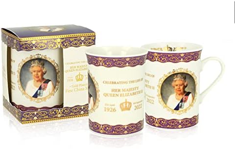 Айде чаша кралица Элгейт Елизабет II с липи за кафе и чай