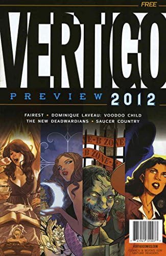 Преглед на Vertigo 2012 VF / NM ; DC / Комикс Vertigo