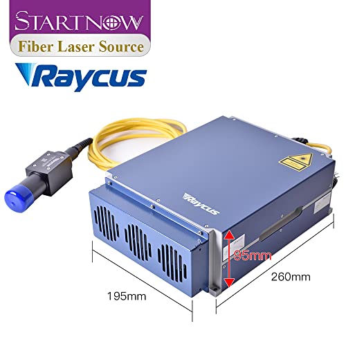 Източник на лазер Startnow Мощност 20 W 30 W, 50 W Raycus Q-Switched Импулсен Лазерен Източник на Храна за YAG-Лазер